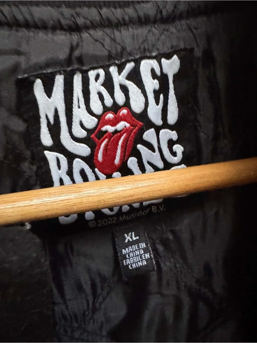 Rolling Stones x Market “Gimme Shelter” Varsity Jacket